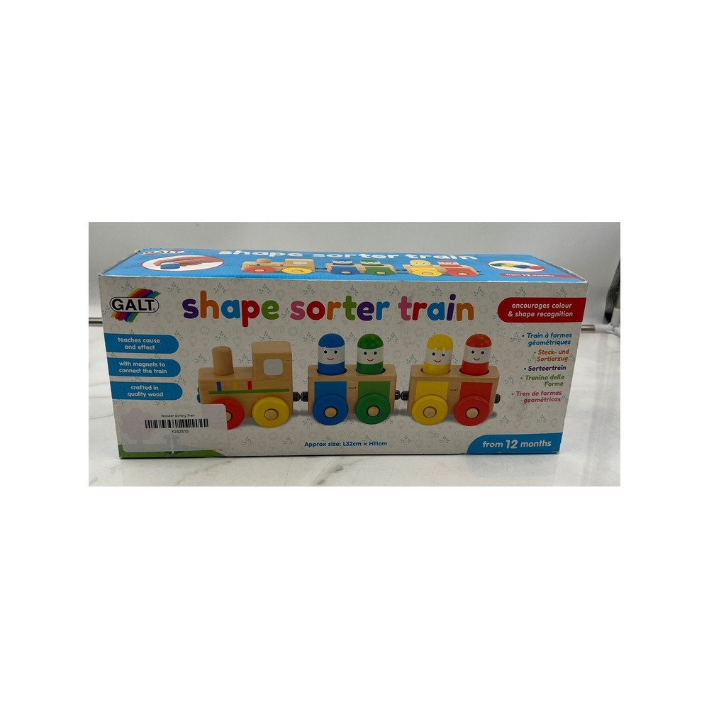 Stacking Blocks Toy Montessori Shape Sorter for Toddlers, Educational Learning